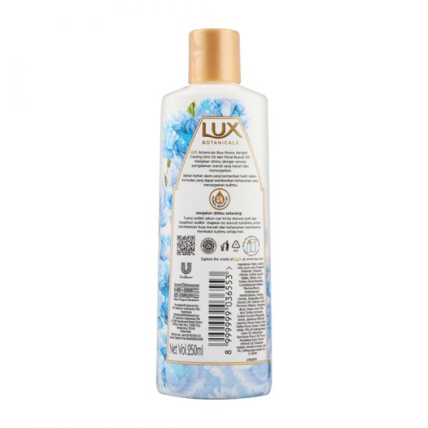 International Thailand product Skin care Lux Botanicals Blue Peony Shower Gel&nbsp;used for male/female - 250&nbsp;ml - Image 2