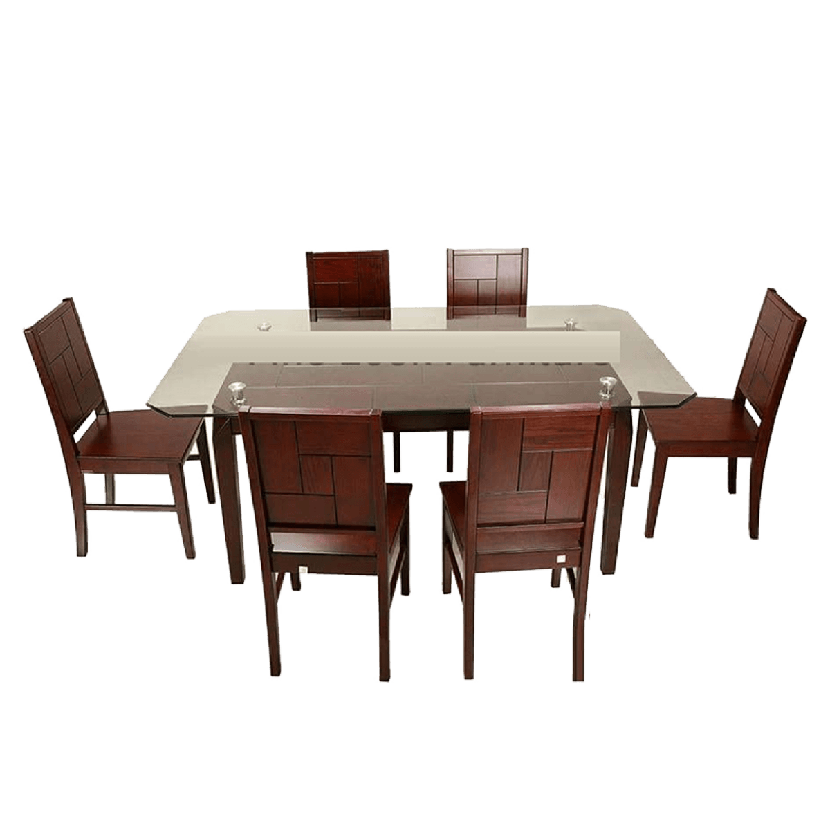 2f76139f0bf9c711f11689c1e7b48ec9 Malaysian process wood Dinning set - Image 1