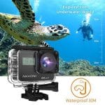 Ultra HD H9 4K Action Camera WiFi 12MP 2 Inch 30M Go Waterproof Pro 170 D Helmet Bicycle Video Camera Sports Camera - Image 3