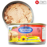 American Natural Tuna Chunk In Sunflower Oil 185G