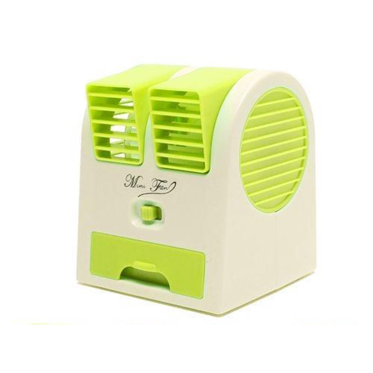 42b080b628123cb9d2a4544dd01ac387 Air Conditioner Mini USB Double Air Cooler Fan - Image 1