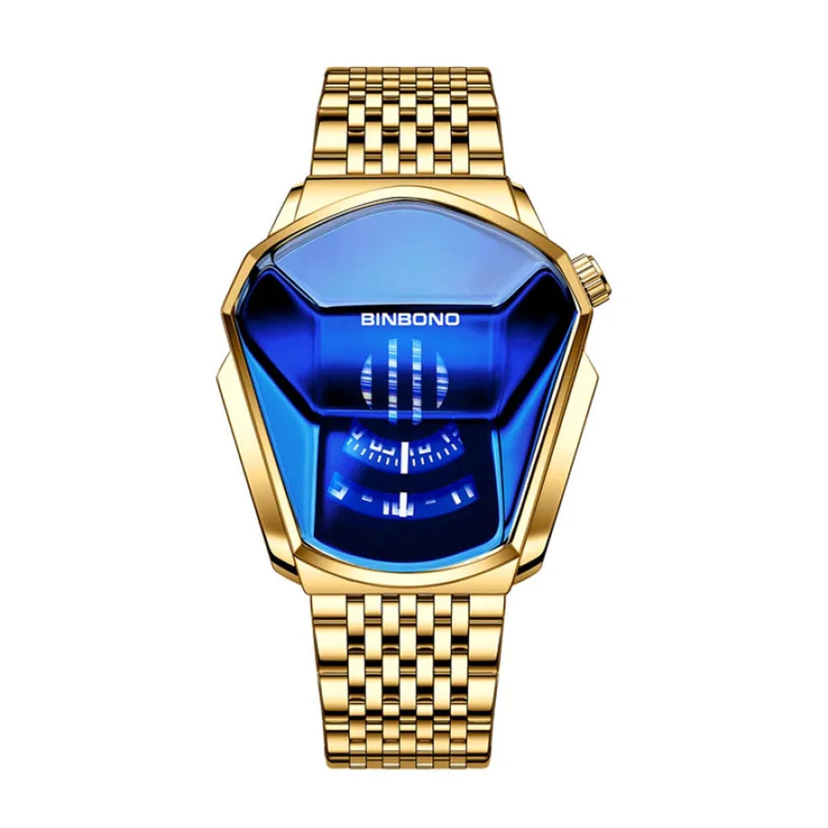 42cfd81a23e7b6c7659e5b334cc0503d BINBOND New Quartz men's watch trend market watch style locomotive concept watch men - Image 1