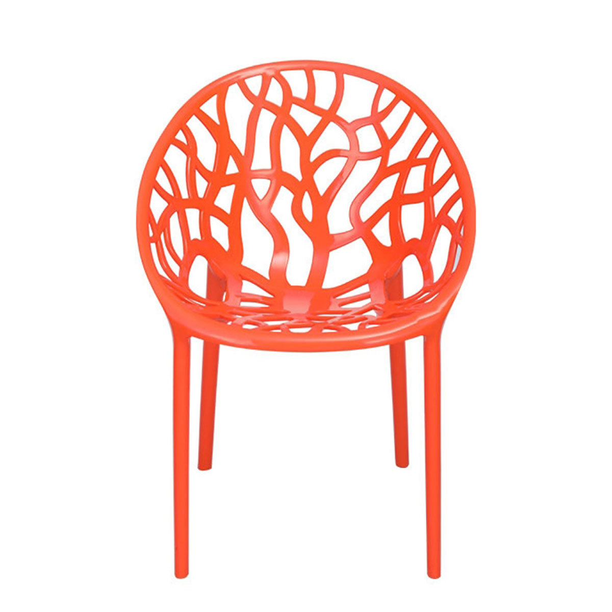 RFL Stylee Ventral Arm Chair Orange 838460 - Sale Bangladesh