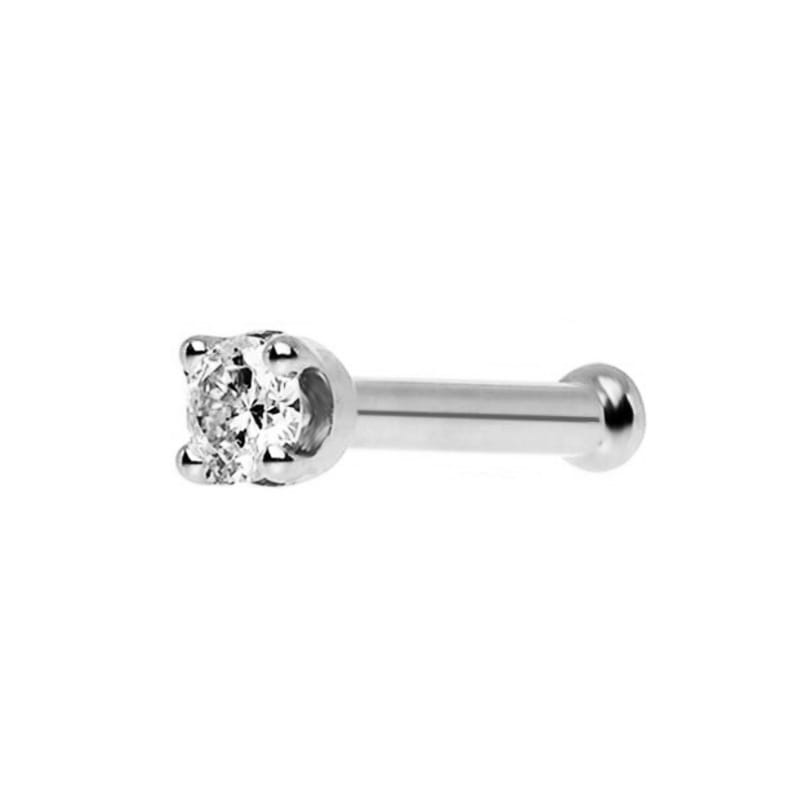 5fc474813ae19ef117c5642dcaeb02d7 【Shop with Confidence】 5pcs/set Gem Bone Nose Stud Piercing Simple Earring Nose Lip Ring Prong Body Jewelry - Image 1