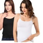 New Tank Top (2Pice) For Girls Womens Wear Under T Shirts Short Shirt For Women - T Shirt For Women