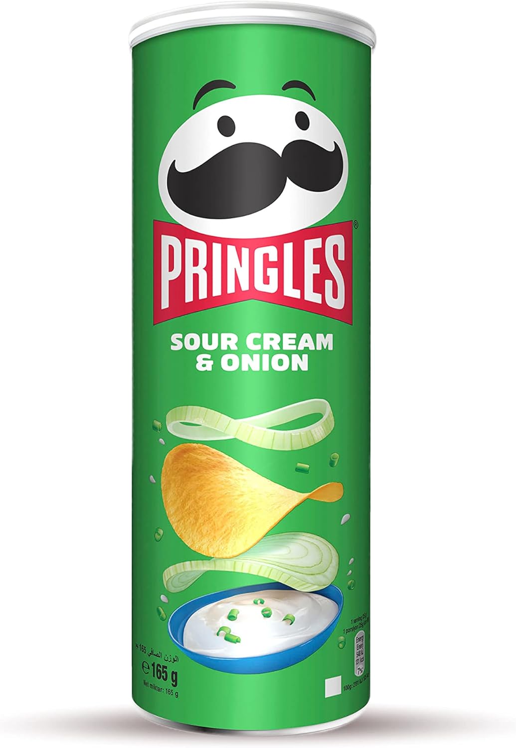 7b3d580d5d901719a3ca289b87a89ad0 Pringles Sour Cream & Onion Flavour - Potato Chips - 165gm - Image 1