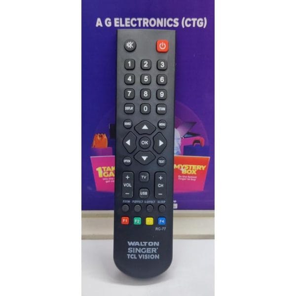 Rc-77 Model Remote Control For Singer Led Tv - Image 2