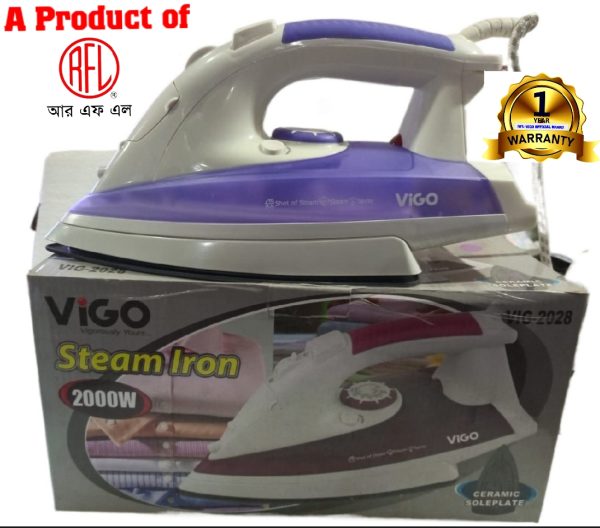 VIGO STEAM IRON VIG-2028A(VIOLET) - Image 2