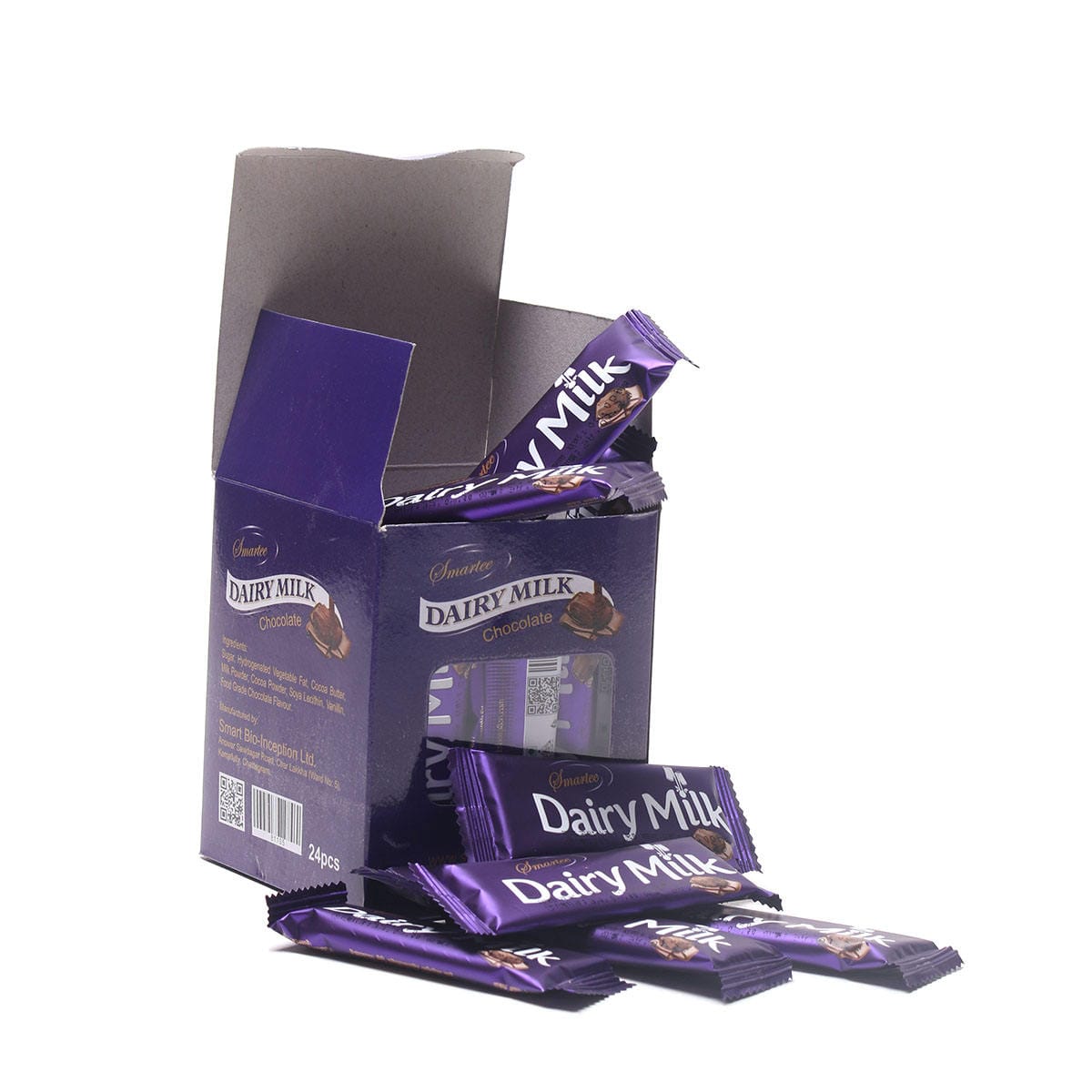 9e2cda14ef6afbe8828302702d583f63 Smartee Dairy Milk Chocolate Box 24 Pcs -384Gm - Image 1