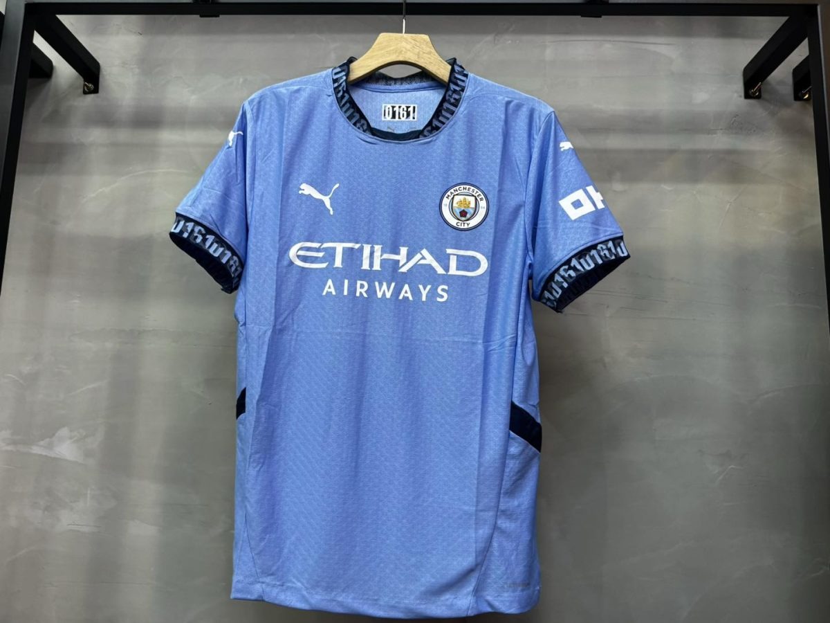 9e8b4bfd7363ef5daf2a2b6d8e7725df Manchester City F.C 2024-25 Home Jersey Half Sleeve (Thai Premium) - Image 1