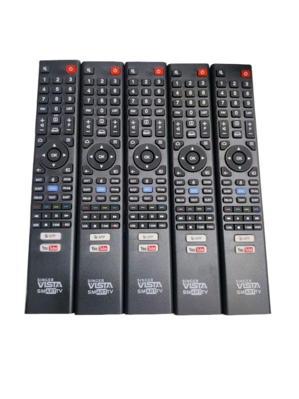 Singer Vista Android Led Tv Remote Control with Netflix & YouTube. - Image 3