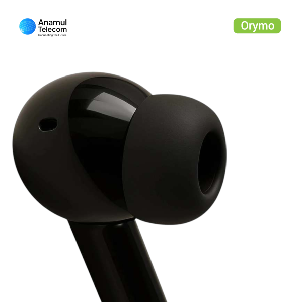 Oraimo Style TWS Bluetooth Earbuds - Wireless Earphones with ENC, Bass Boost, 20H Battery, Type-C Charging - Black - Image 2