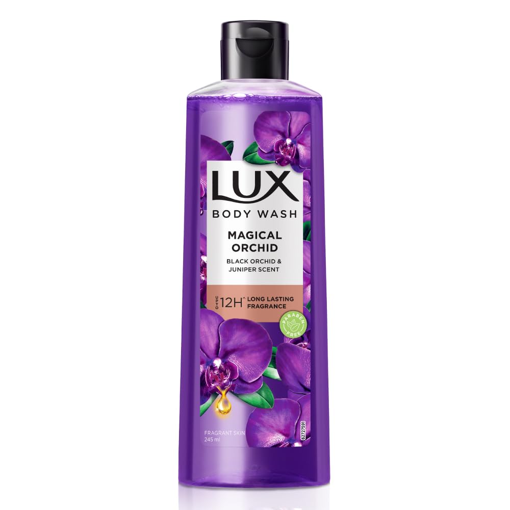 Version 1.0.0 International Indian Product Lux Body wash Magical orchid Used For male /female 245 Ml - Image 1