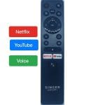 Singer Vista Android Led Tv Remote with Voice.