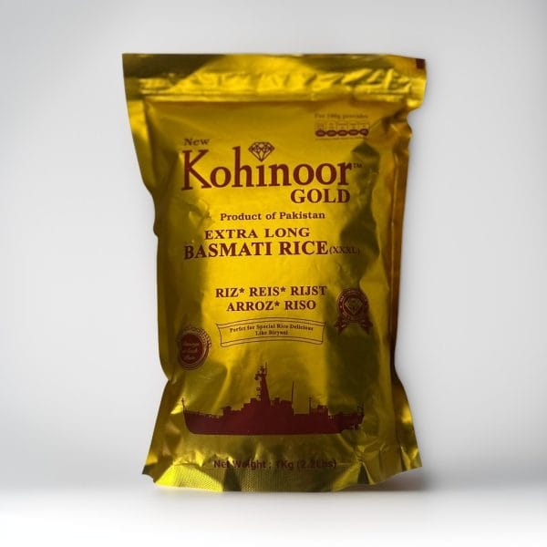 New Kohinoor Gold Extra Long Basmati Rice &ndash; Premium Aroma & Fluffy Grains (1 Kg) - Image 2