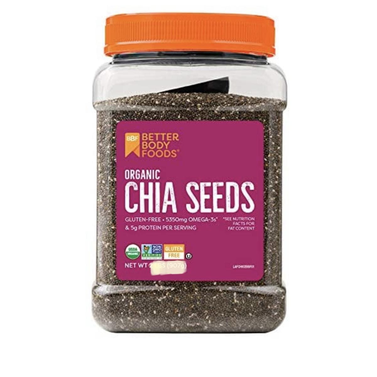 a3e4e572a52dcc16f93cd2c908302dc4 Whole Natural Dark Chia Seeds - 500gm - Image 1