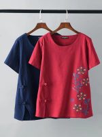 New Fashion Short Sleeve Top For Girls -Printed Jersey Tshirt
