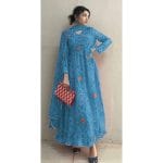 New exclusive designed high quality Chunri Screen Print Gown.