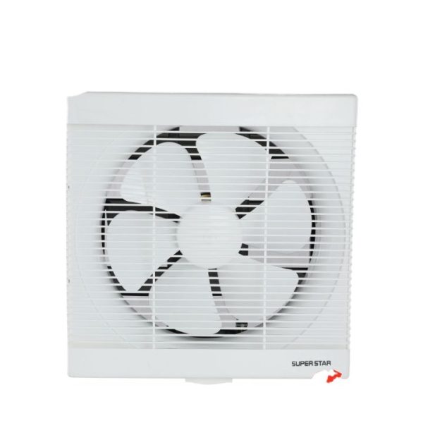 Super Star 10 Inch Glory Exhaust Fan White Grilled PVC Plastic Wall 10&rdquo; - Image 2
