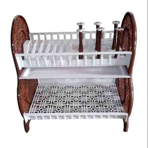 RFL Smart Mini Kitchen Rack - Eagle Brown - Image 2