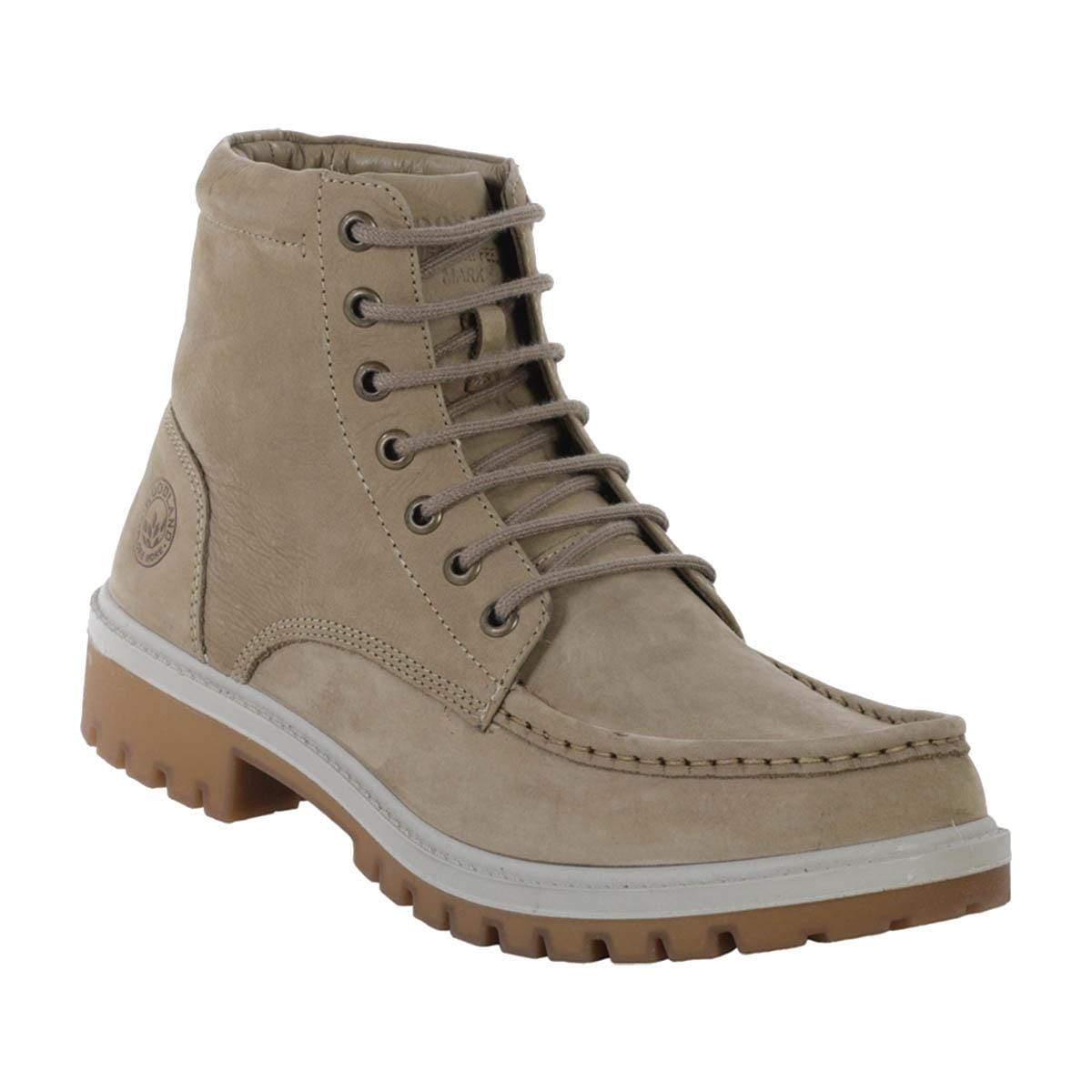 c5d1d86f94c5999e9d968b12554ed26e Woodland Leather High Top Flat Boots For Men - 2660117 Camel - Image 1