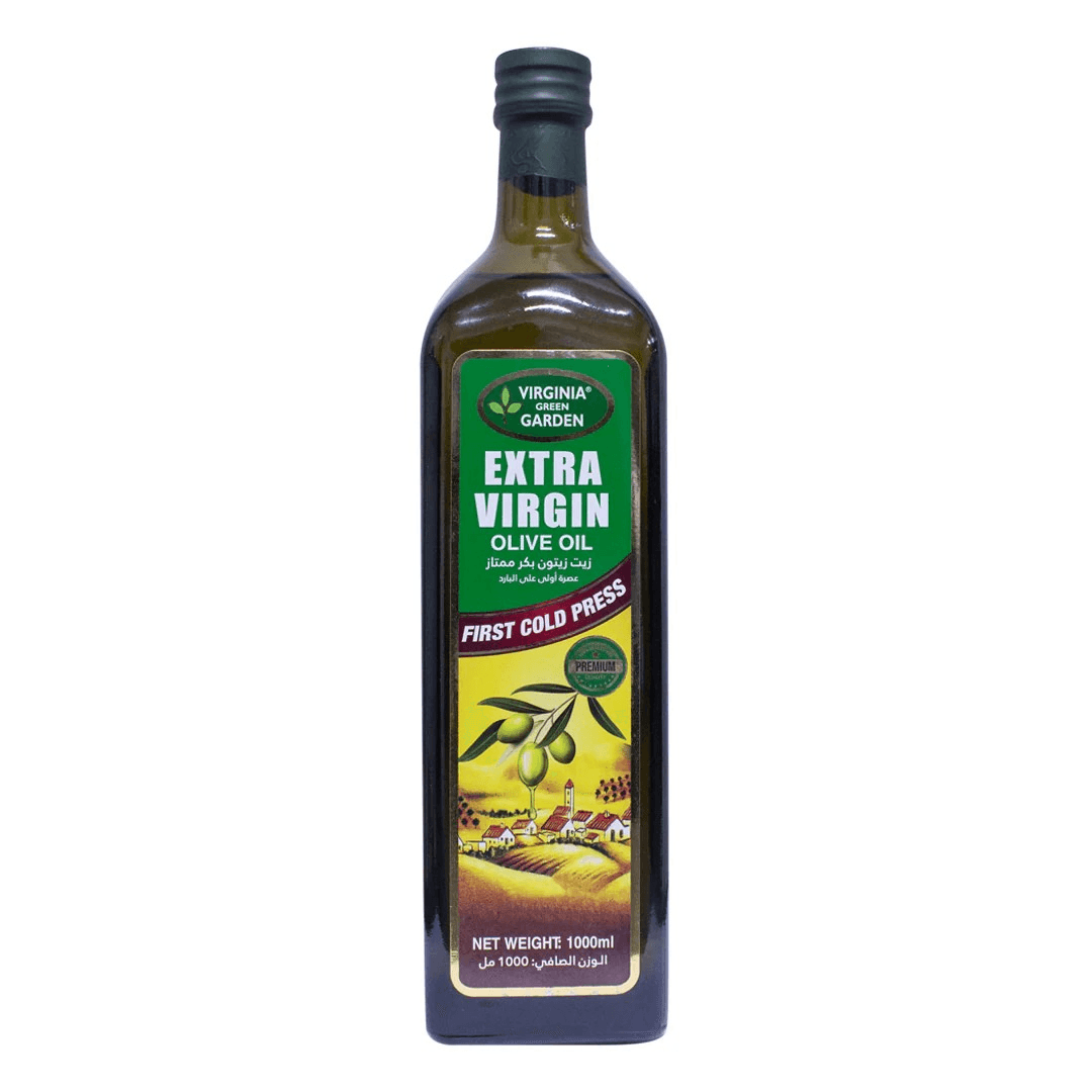 dde10de7a020de2ef11b157f663f9ca7 Virginia green garden extra virgin olive oil 1ltr - Image 1