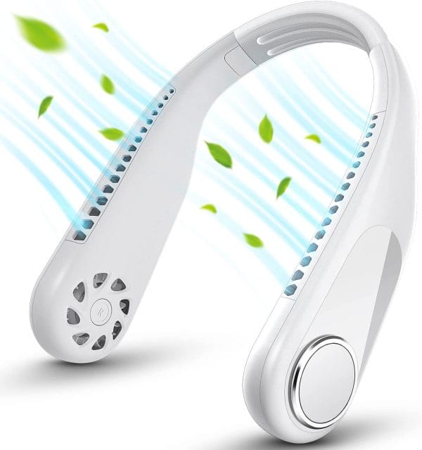 Portable USB Hanging Neck Little Fan Cooling Air Cooler Electric-Air Conditioner - Image 2