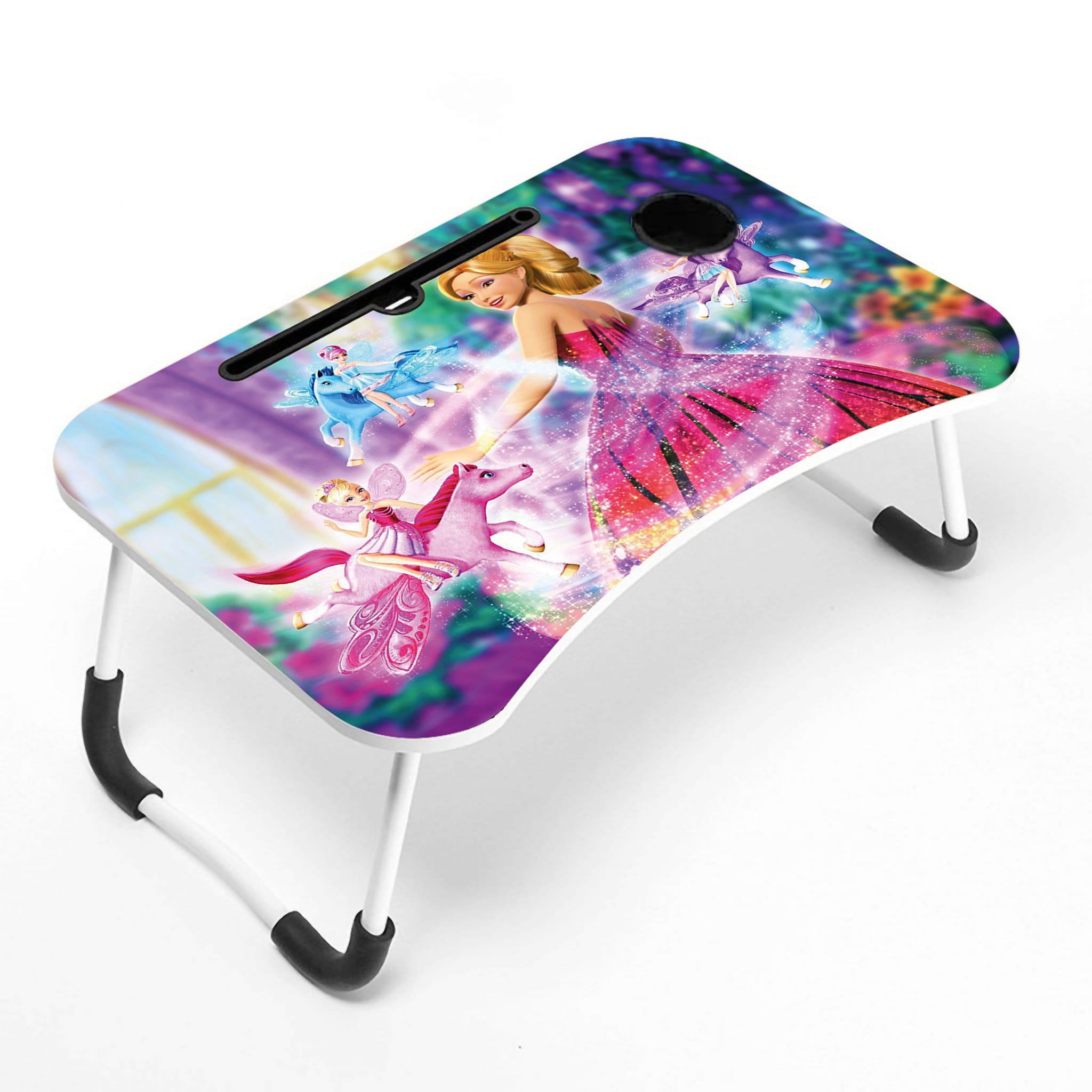 f082a6f61439133c273d925a350e1d5b printed Computer Laptop Desk Small Foldable Multi-Function Bed Desk Simple Dormitory Lazy Table Bed with Laptop Table - Laptop Table - Image 1