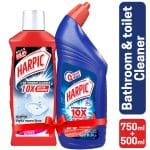 Harpic Toilet and Bathroom Cleaner 750+500 ml