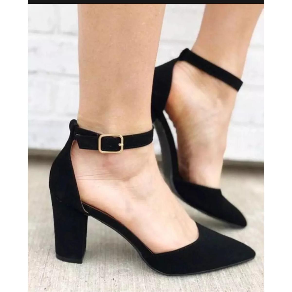f42f0db87939f2860f10f461194f8d60 Premium Quality Women Sandals Casual Ladies Semi High Heels Shoes for Girls - Shoe For Women - Image 1