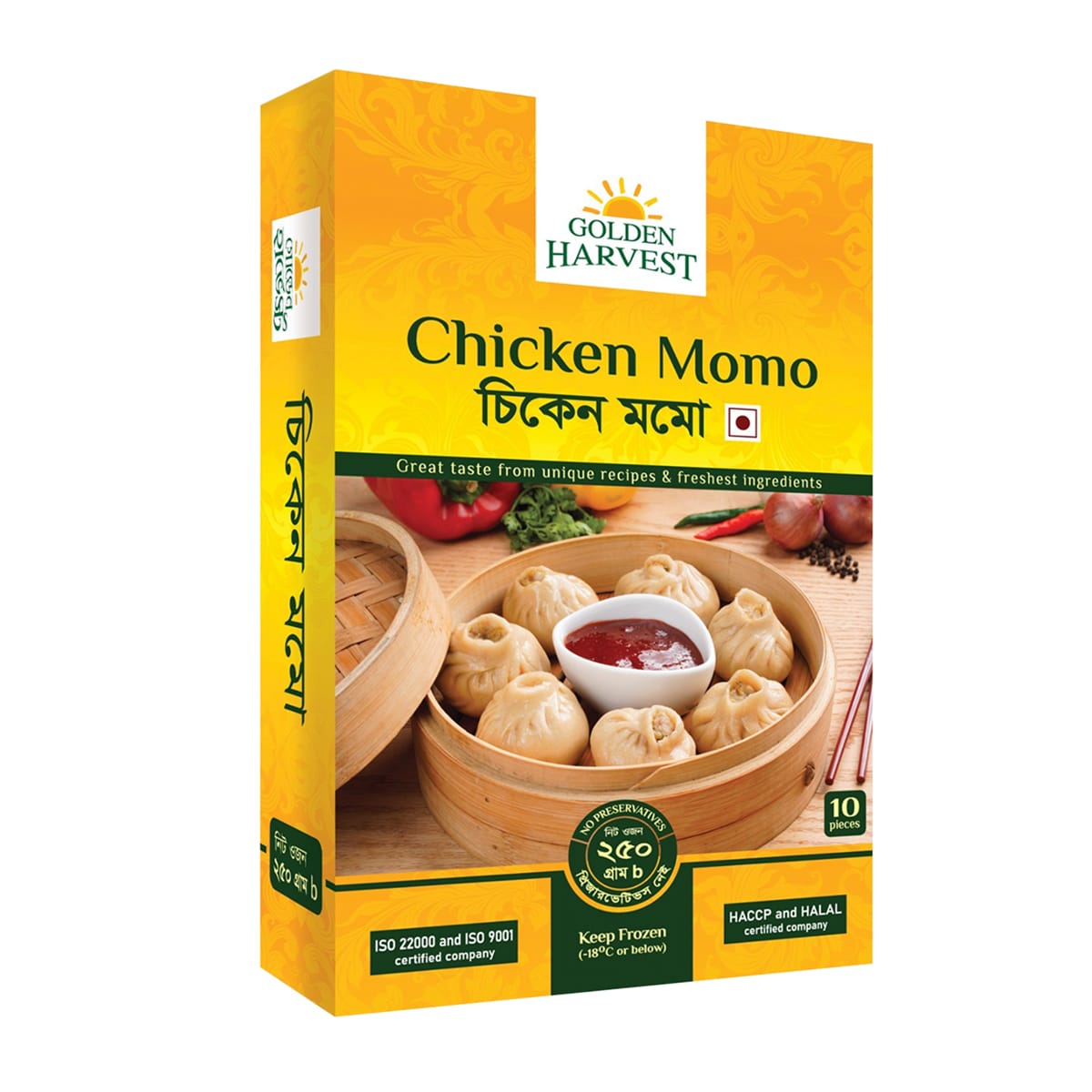 Golden Harvest Chicken Momo - 250gm - Sale Bangladesh