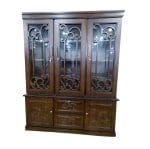 3 Palla/ 3 Door Wall Showcase Cabinet (C-0597) ROYALS FURNITURE - Image 2