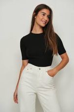 Rib Fabric girls Top for Girls - Image 3