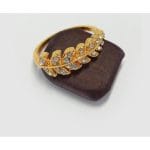 Gold Plated Luxury Stone Finger Ring for Ladies