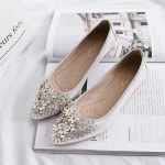 Plus Size 34-43 Women Shoes 2025 New Loafers Slip on Flat Shoes Woman Foldable Ballet Flats Ladies Shoes zapatos mujer WSH3502 - Image 3