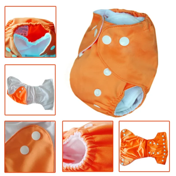 1pc ALVABABY Newborn Diaper Shell Pocket Diaper for Baby Less Than ...