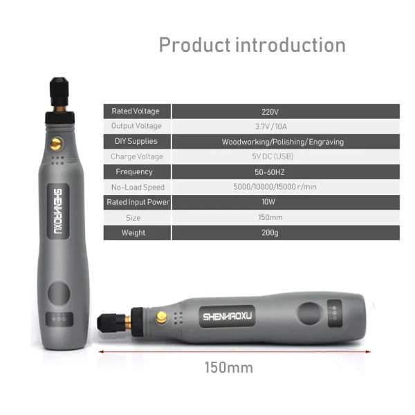 Mini Cordless Drill Power Tools Electric 3.6V Drill Grinder Grinding Accessories Set Wireless Engraving Pen For Dremel Home DIY - Image 2