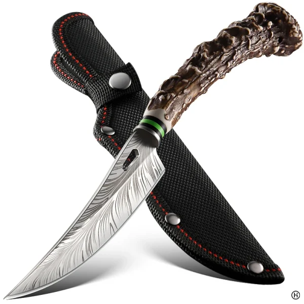 Outdoor bone cutting knife, slaughter knife, meat selling knife, sheep cutting knife, meat cutting knife, pig cutting knife - Image 3