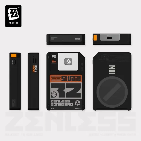Zenless Zone Zero 10000mAh Magnetic Power Bank Type-C PD Fast Charging Wireless Magnetic Portable Charger Phone Gaming Devices - Image 2