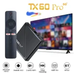 Smart TV Box TX60 PRO Android 16 TV Box 14K 2.4G 5G Dual WiFi 6 Set-top Video Media Player 16G 256G Home Set Top Box 2025