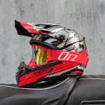 ORZ New Product Motorcycle Off road Helmet Bicycle Speed Drop DH Full Helmet Track Rally Kart Helmet - Image 3