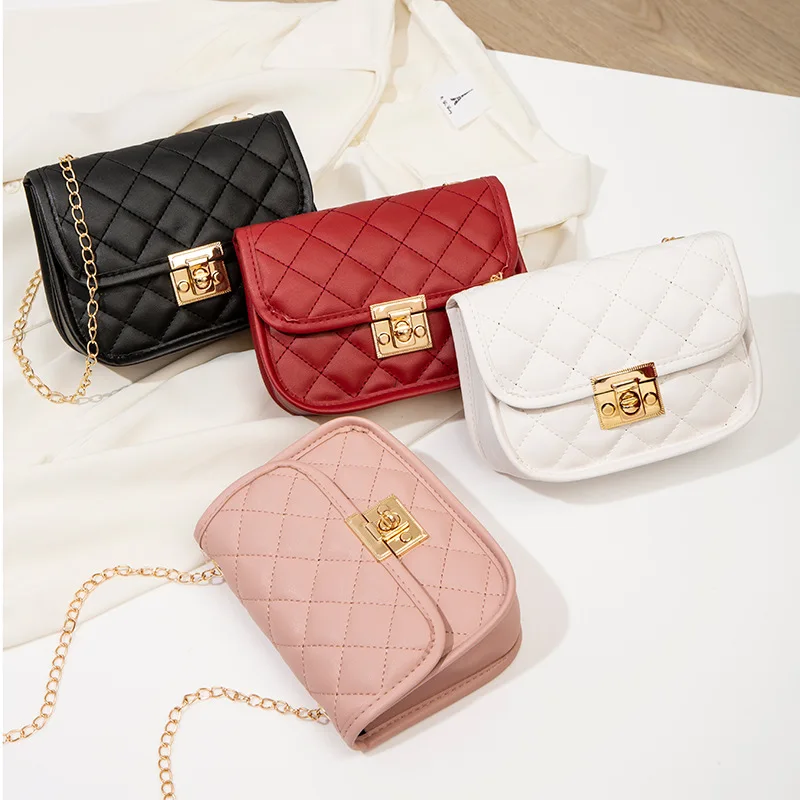 kf-S10b62cc3d31441298983b8b91bd8a39aL New Embroidered Bag 2024 Ladies Bags Trendy Women's Bag Cross border Small Square Bag Fashion Chain Bag - Image 1