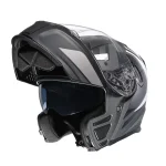 Motorcross Flip Up Helmets with Wide View Clear Visor ABS Shell Full Face Cyril Motor Helmet For Adult DOT Approved - Image 2