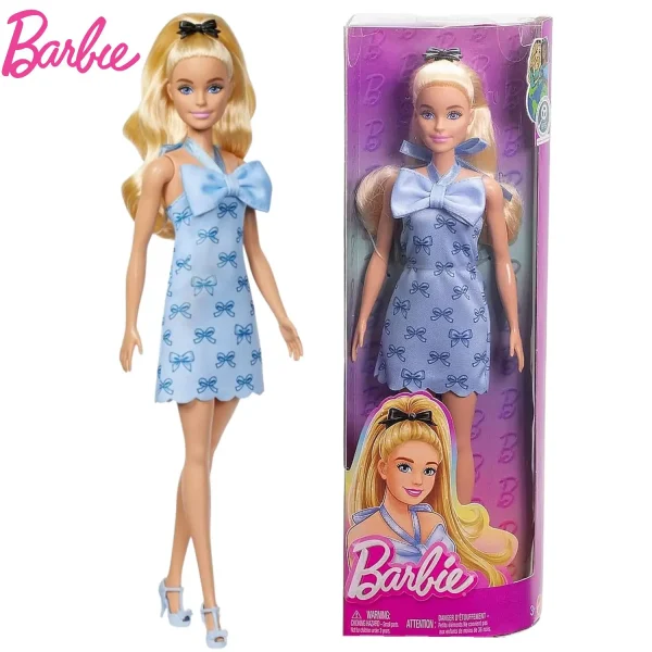 2025 100% Original Mattel Barbie Fashionistas Dolls for Girls Genuine Top Brand Toys for Children Christmas Birthday Gifts - Image 3