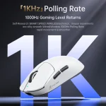 ATTACK SHARK X8SE Wireless Mouse,2.4G Wireless/Bluetooth/Wired Connection,25000 DPI, Customized Gaming Mouse - Image 2