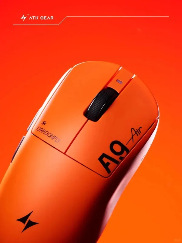 ATK Dragonfly A9 AIR Ultimate Gaming Mouse Ergonomic Wireless Gaming Mouse for FPS 8000Hz Office Lightweight Customizable Gift - Image 3