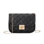 New Embroidered Bag 2024 Ladies Bags Trendy Women's Bag Cross border Small Square Bag Fashion Chain Bag - Image 3