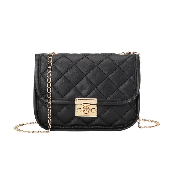 New Embroidered Bag 2024 Ladies Bags Trendy Women's Bag Cross border Small Square Bag Fashion Chain Bag - Image 3