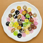 10/20pcs Simulation Cookies Biscuit Food Resin Charms Pendants Flatback Cabochon Embellishments DIY Scrapbooking - Image 3