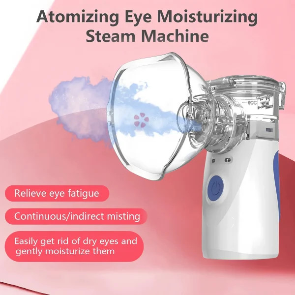 Nanomister Lashes Sprayer Nebulizer Machine For Eyelashes Mini Face Steamer Sprayer Portable Hydrating Nanometer Mist Nebulizer - Image 2
